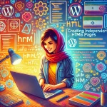 صفحه مستقل html