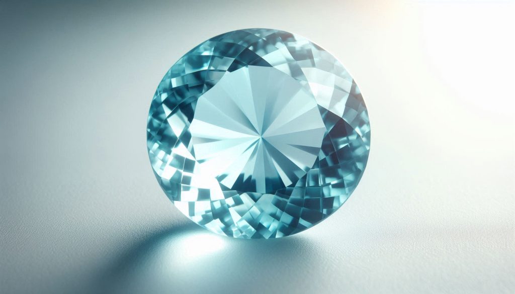 Serene Aquamarine جهان درخشان سنگهای قیمتی: از الماس تا فیروزه